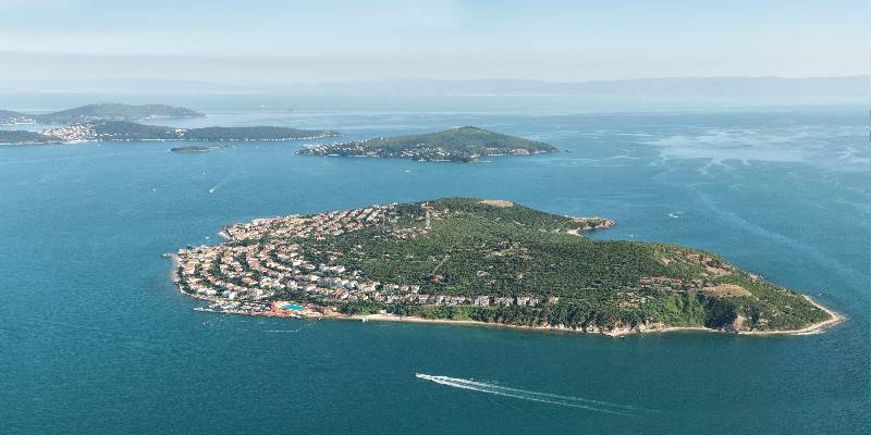 أهم الجزر السياحية البحرية في تركيا